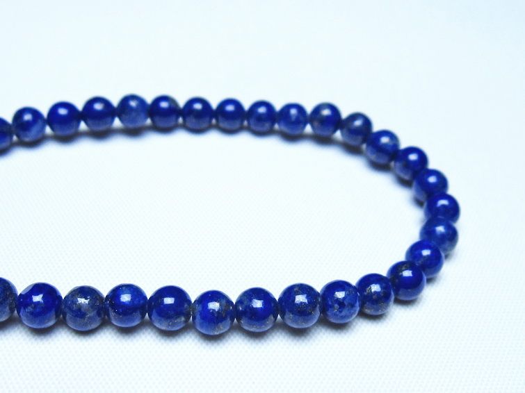 ラピスラズリ ブレスレット 5mm 一点物 メール便可 [M便 1/10] 111-48286 【sold out】