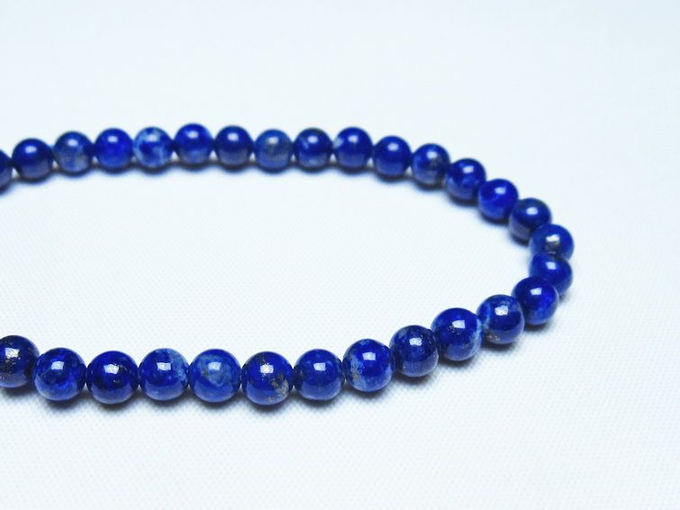 ラピスラズリ ブレスレット 5mm 一点物 メール便可 [M便 1/10] 111-48287 [sold out]