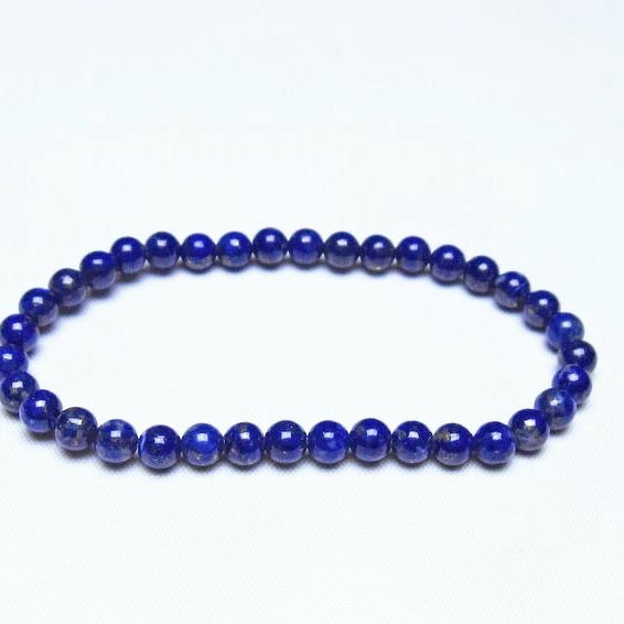 ラピスラズリ ブレスレット 5mm 一点物 メール便可 [M便 1/10] 111-48305
