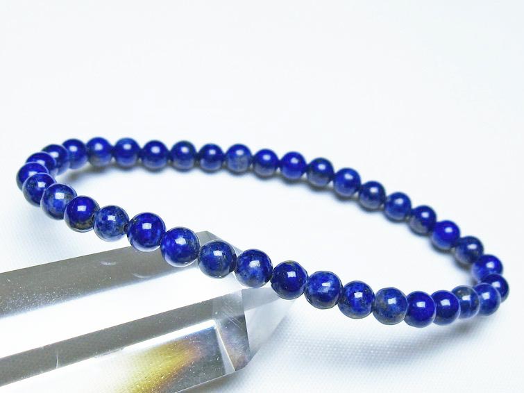 ラピスラズリ ブレスレット 5mm 一点物 メール便可 [M便 1/10] 111-48312 【sold out】
