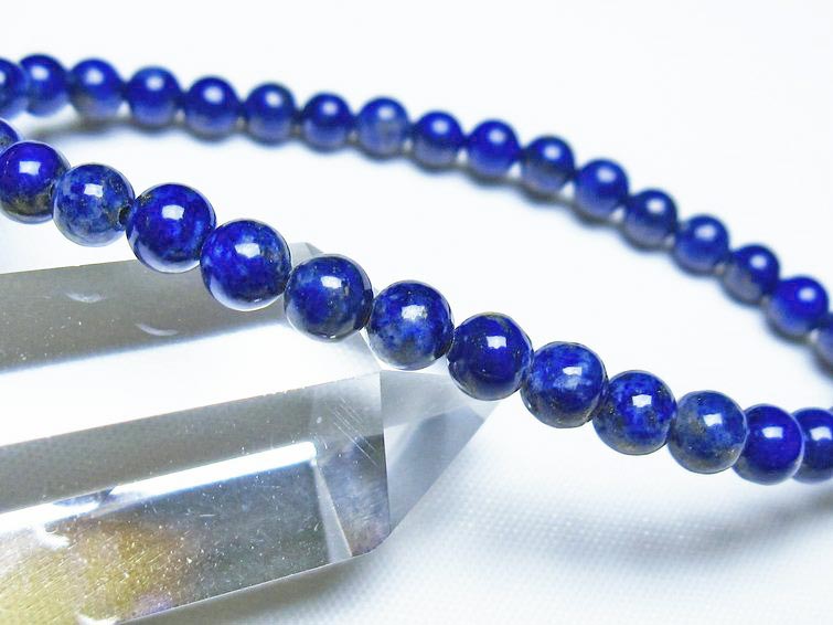 ラピスラズリ ブレスレット 5mm 一点物 メール便可 [M便 1/10] 111-48312 【sold out】