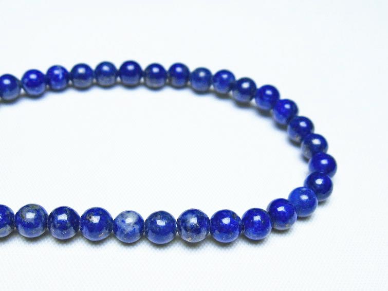 ラピスラズリ ブレスレット 5mm 一点物 メール便可 [M便 1/10] 111-48314