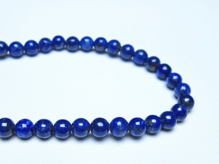ラピスラズリ ブレスレット 5mm 一点物 メール便可 [M便 1/10] 111-48316 【sold out】
