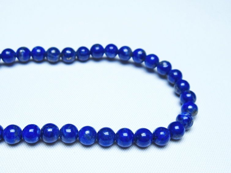 ラピスラズリ ブレスレット 5mm 一点物 メール便可 [M便 1/10] 111-48317 【sold out】