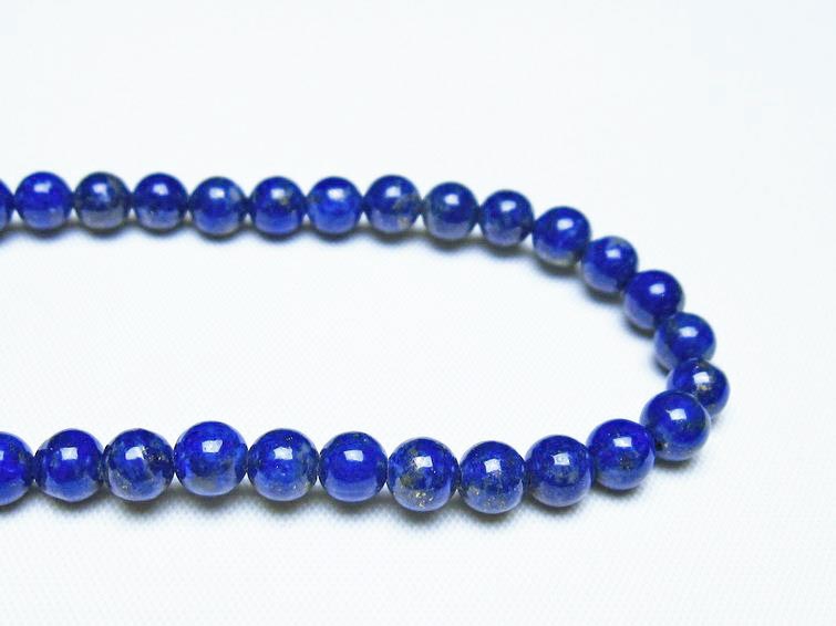 ラピスラズリ ブレスレット 5mm 一点物 メール便可 [M便 1/10] 111-48319