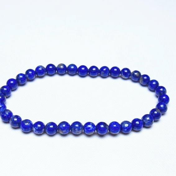 ラピスラズリ ブレスレット 5mm 一点物 メール便可 [M便 1/10] 111-48321