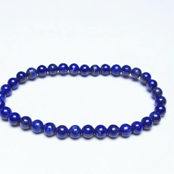 ラピスラズリ ブレスレット 5mm 一点物 メール便可 [M便 1/10] 111-48322