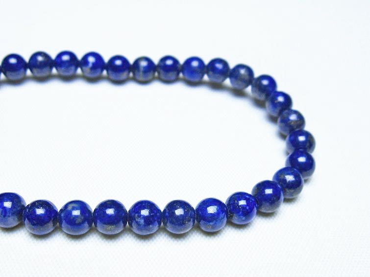 ラピスラズリ ブレスレット 5mm 一点物 メール便可 [M便 1/10] 111-48322