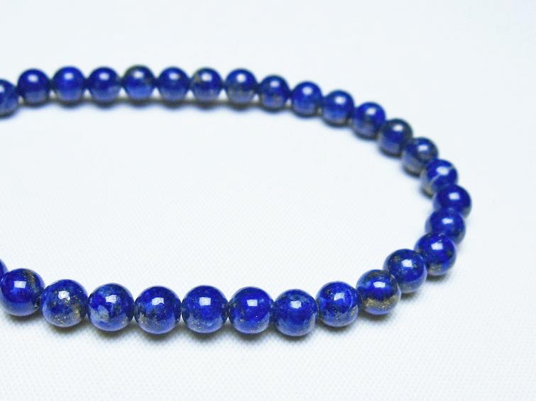 ラピスラズリ ブレスレット 5mm 一点物 メール便可 [M便 1/10] 111-48323 【sold out】