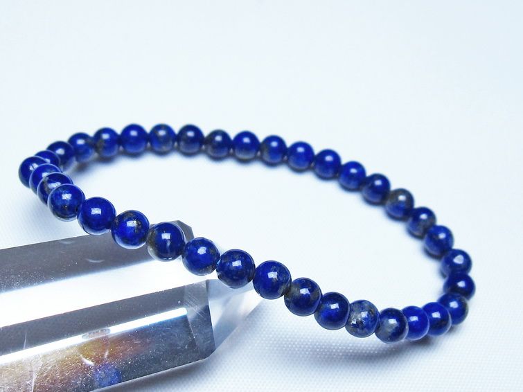 ラピスラズリ ブレスレット 5mm 一点物 メール便可 [M便 1/10] 111-48326 [sold out]