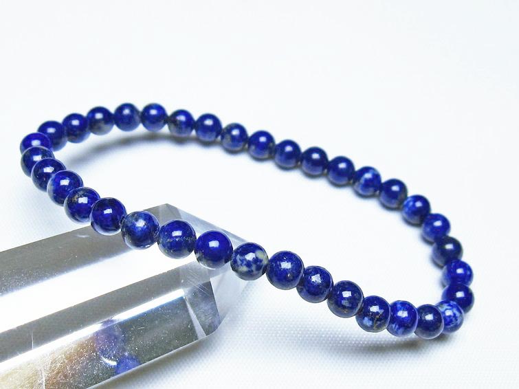 ラピスラズリ ブレスレット 5mm 一点物 メール便可 [M便 1/10] 111-48327 【sold out】