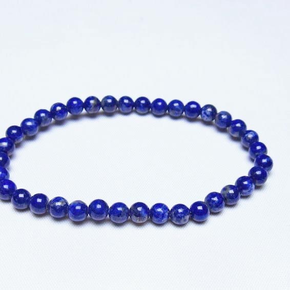 ラピスラズリ ブレスレット 5mm 一点物 メール便可 [M便 1/10] 111-48332