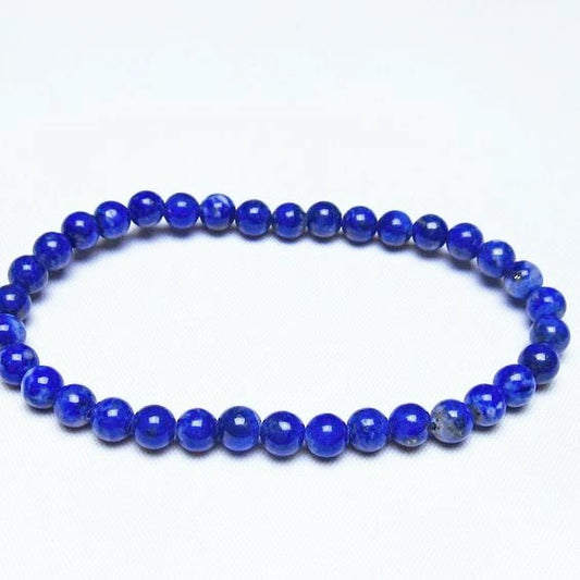 ラピスラズリ ブレスレット 5mm 一点物 メール便可 [M便 1/10] 111-48350