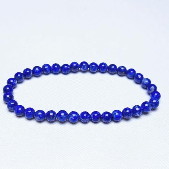 ラピスラズリ ブレスレット 5mm 一点物 メール便可 [M便 1/10] 111-48351