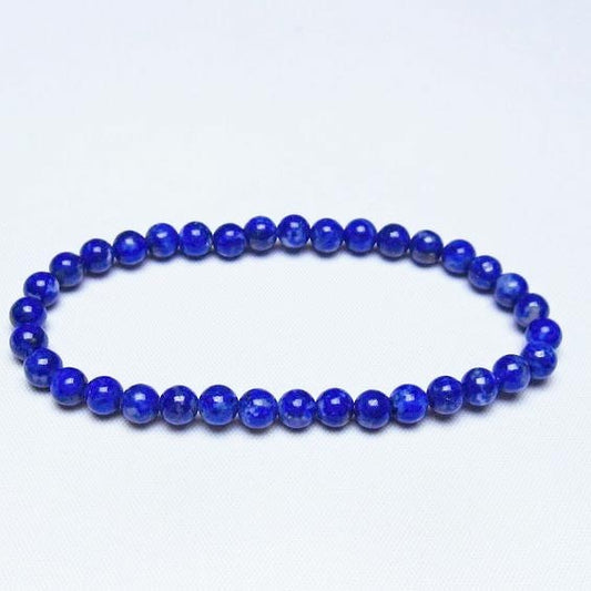ラピスラズリ ブレスレット 5mm 一点物 メール便可 [M便 1/10] 111-48351