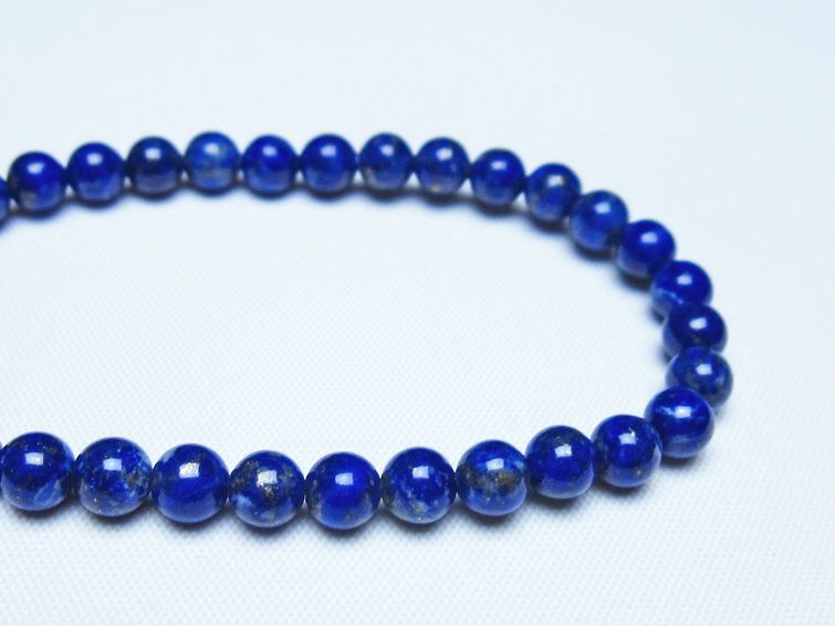ラピスラズリ ブレスレット 5mm 一点物 メール便可 [M便 1/10] 111-48352 【sold out】