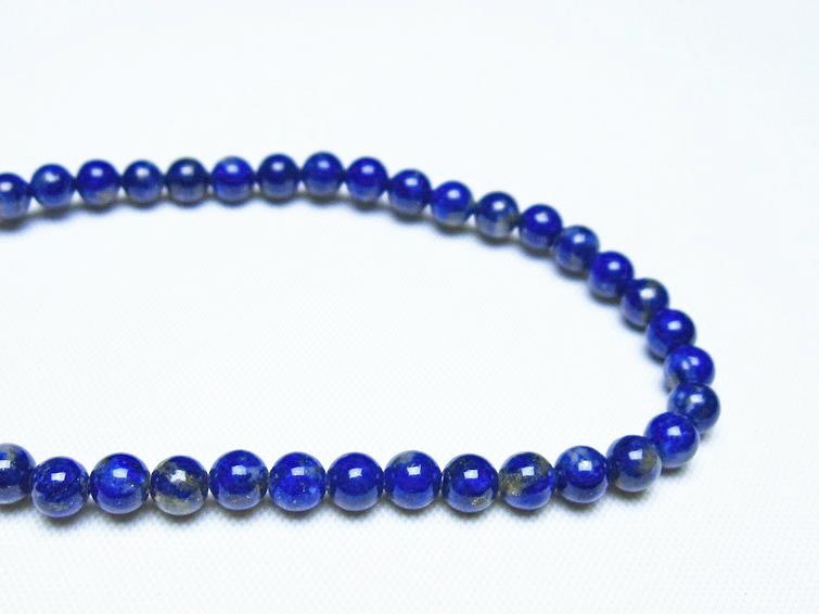 ラピスラズリ ブレスレット 4mm 一点物 メール便可 [M便 1/10] 111-48354 【sold out】