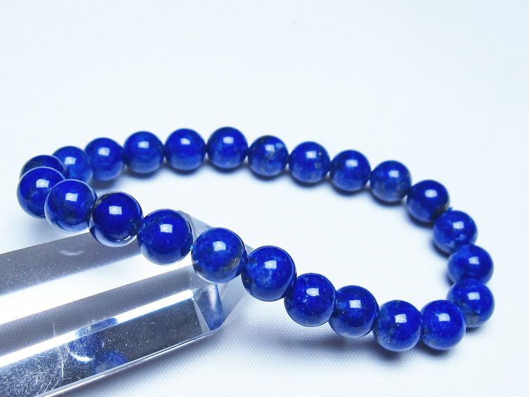 ラピスラズリ ブレスレット 8mm 一点物 メール便可 [M便 1/10] 111-48360 【sold out】