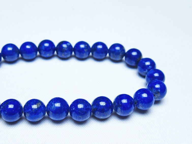 ラピスラズリ ブレスレット 8mm 一点物 メール便可 [M便 1/10] 111-48360 【sold out】