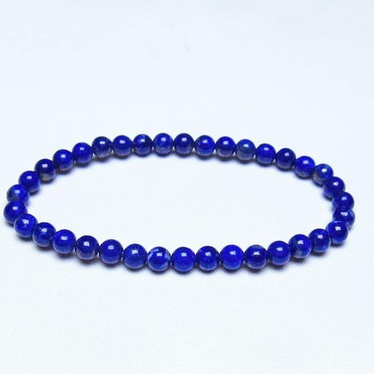 ラピスラズリ ブレスレット 5mm 一点物 メール便可 [M便 1/10] 111-48415