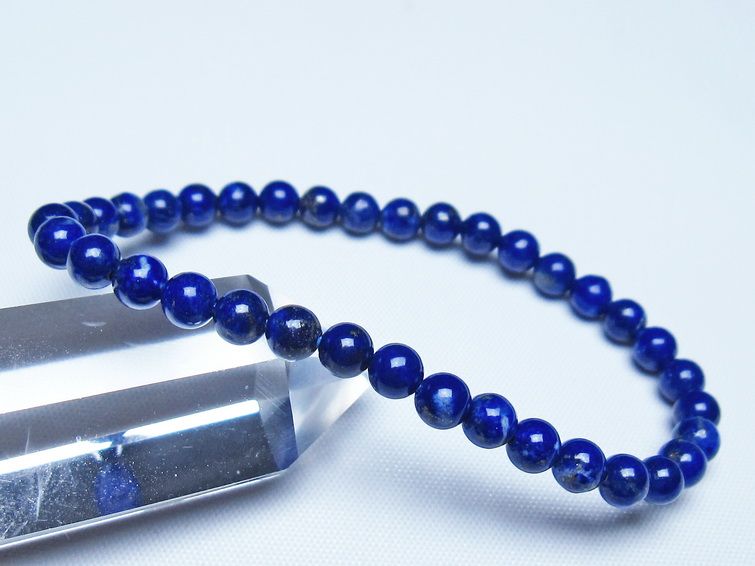 ラピスラズリ ブレスレット 5mm 一点物 メール便可 [M便 1/10] 111-48433 [sold out]