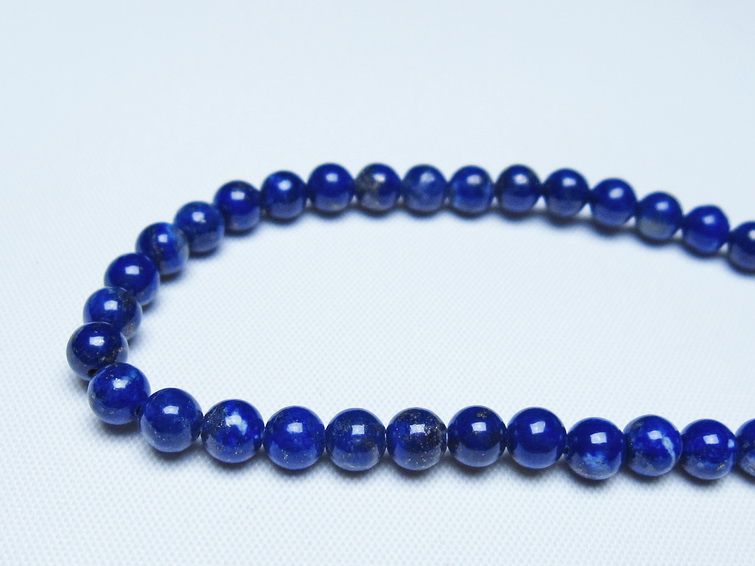 ラピスラズリ ブレスレット 5mm 一点物 メール便可 [M便 1/10] 111-48433 [sold out]