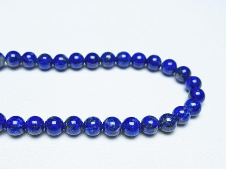 ラピスラズリ ブレスレット 5mm 一点物 メール便可 [M便 1/10] 111-48440