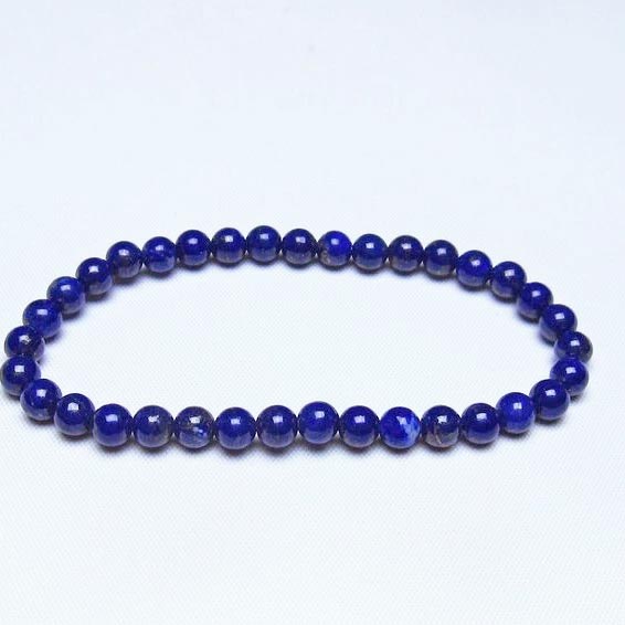 ラピスラズリ ブレスレット 5mm 一点物 メール便可 [M便 1/10] 111-48451