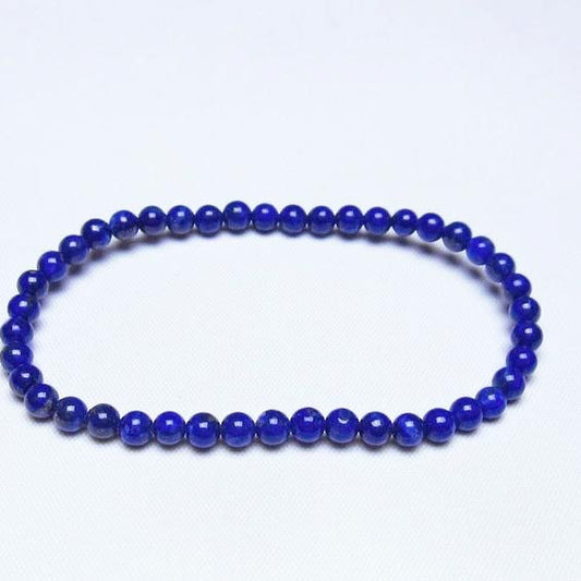 ラピスラズリ ブレスレット 4mm 一点物 メール便可 [M便 1/10] 111-48461