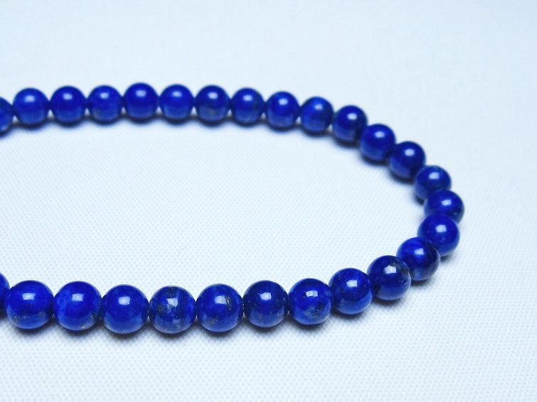 ラピスラズリ ブレスレット 5mm 一点物 メール便可 [M便 1/10] 111-48492 【sold out】