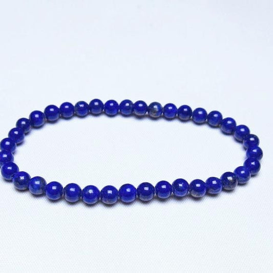 ラピスラズリ ブレスレット 5mm 一点物 メール便可 [M便 1/10] 111-48495