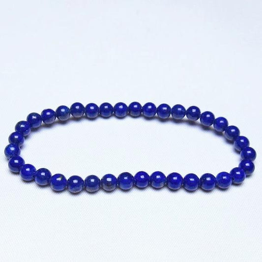 ラピスラズリ ブレスレット 5mm 一点物 メール便可 [M便 1/10] 111-48500