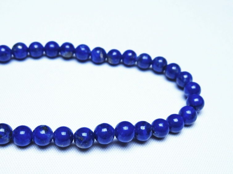 ラピスラズリ ブレスレット 5mm 一点物 メール便可 [M便 1/10] 111-48502 [sold out]