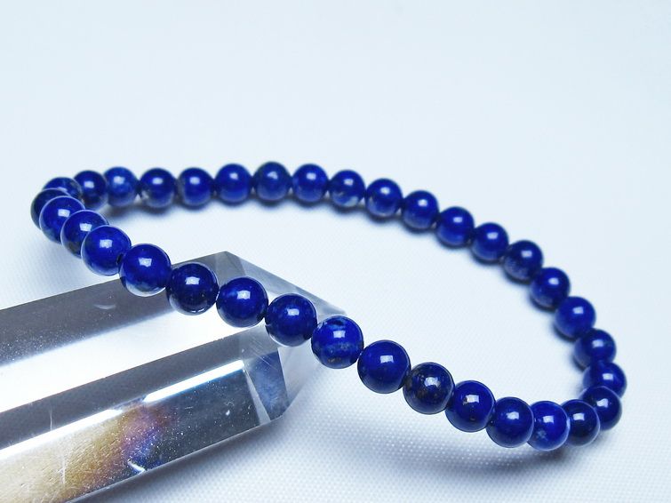 ラピスラズリ ブレスレット 5mm 一点物 メール便可 [M便 1/10] 111-48510 【sold out】