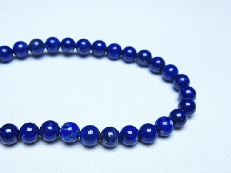 ラピスラズリ ブレスレット 5mm 一点物 メール便可 [M便 1/10] 111-48510 【sold out】