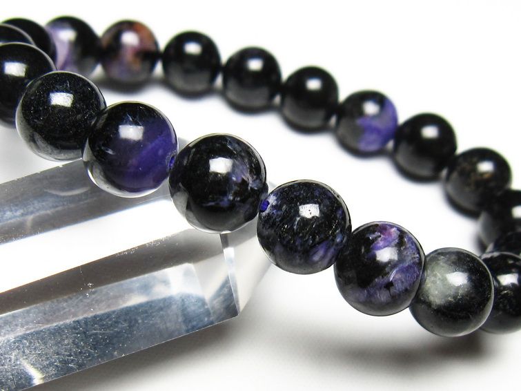 チャロアイト ブレスレット 10mm 一点物 メール便可 111-49237 【sold out】