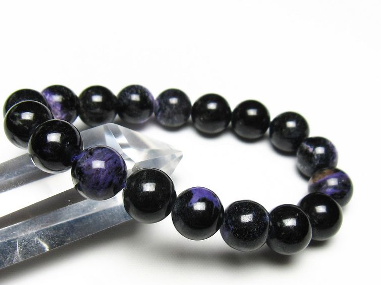 チャロアイト ブレスレット 11mm 一点物 メール便可 111-49238 【sold out】