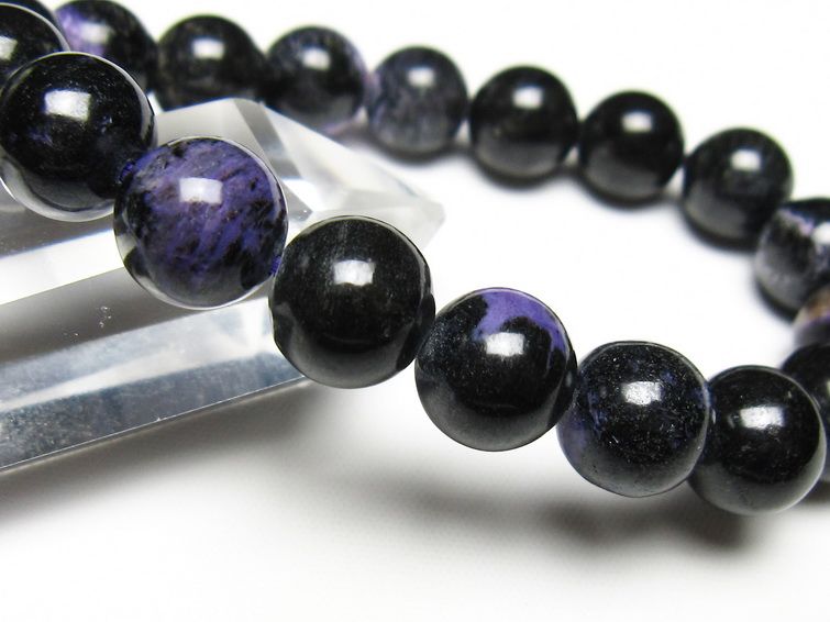 チャロアイト ブレスレット 11mm 一点物 メール便可 111-49238 【sold out】