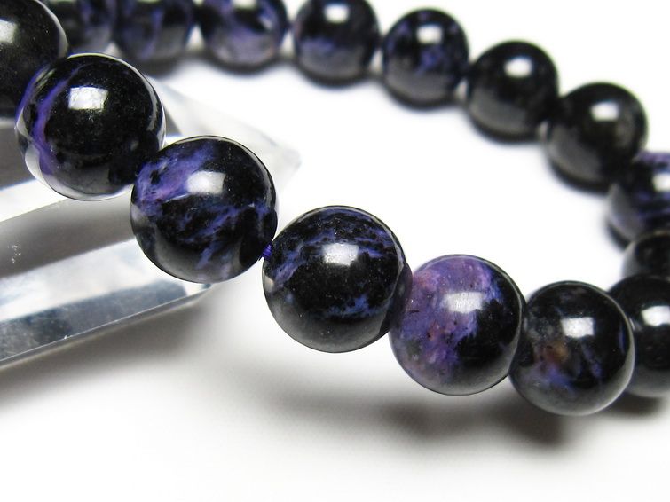チャロアイト ブレスレット 11mm 一点物 メール便可 111-49239 【sold out】