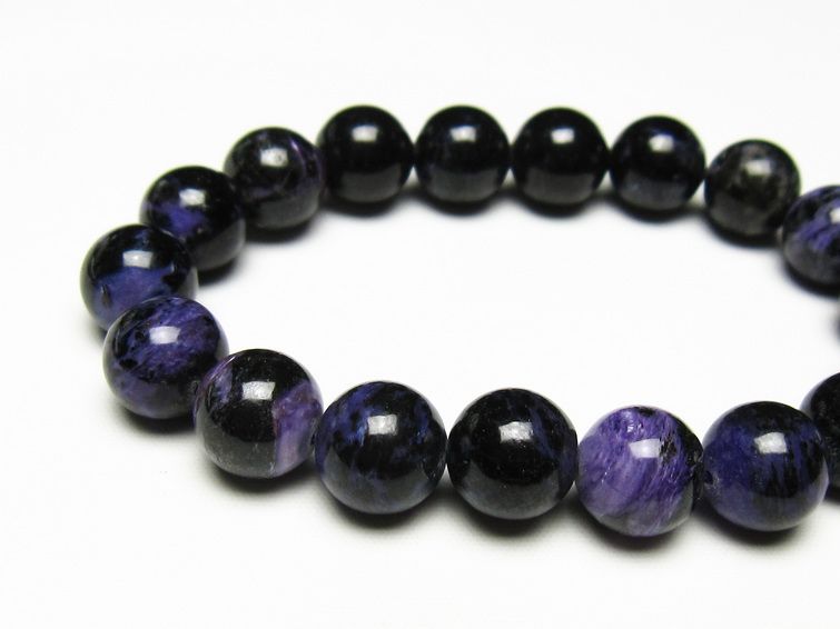 チャロアイト ブレスレット 12mm 一点物 メール便可 111-49241 [sold out]