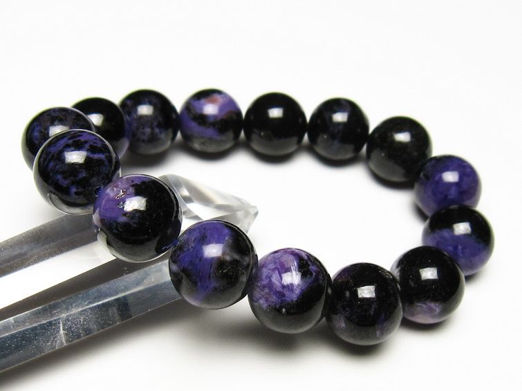 チャロアイト ブレスレット 14mm 一点物 メール便可 111-49250 【sold out】