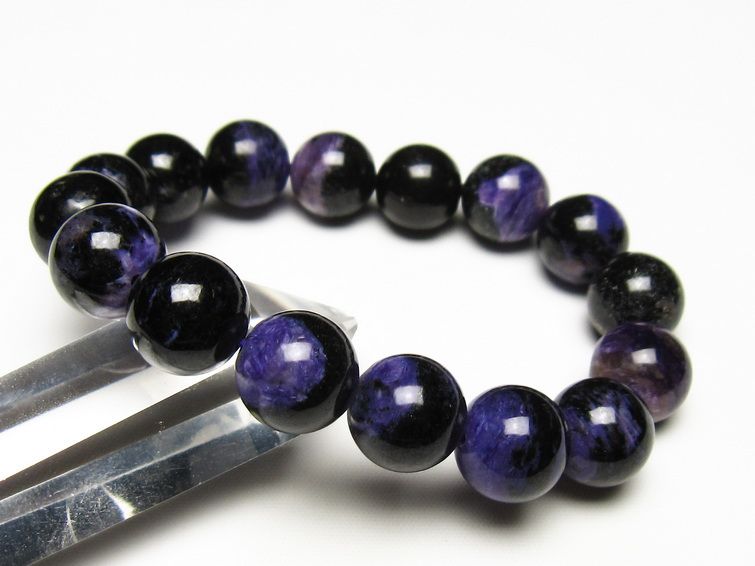 チャロアイト ブレスレット 13mm 一点物 メール便可 111-49252 【sold out】