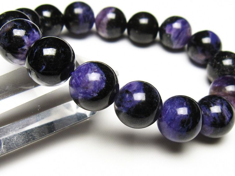 チャロアイト ブレスレット 13mm 一点物 メール便可 111-49252 【sold out】