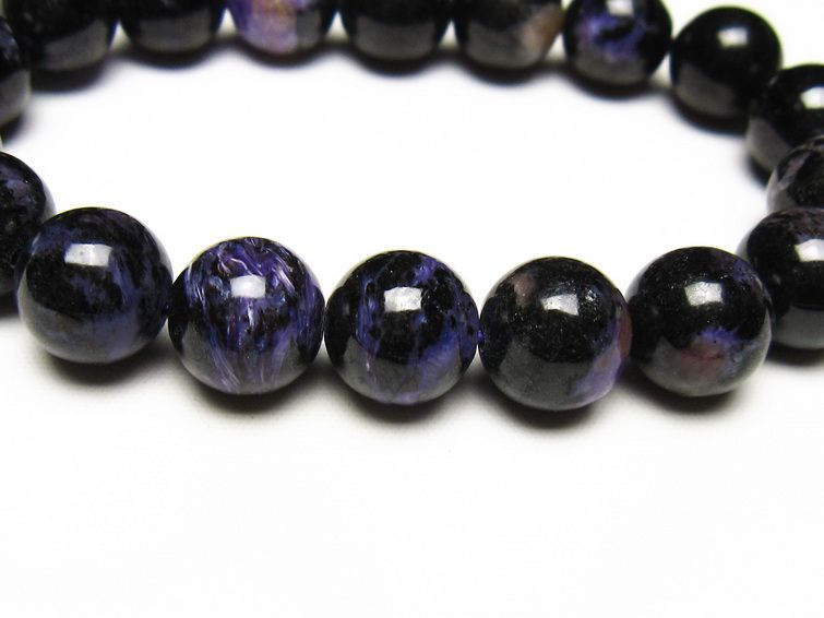 チャロアイト ブレスレット 12mm 一点物 メール便可 111-49254 【sold out】