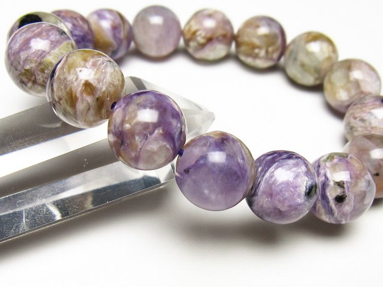 チャロアイト ブレスレット 13mm 一点物 メール便可 111-49258 【sold out】