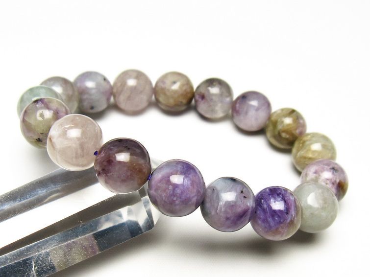 チャロアイト ブレスレット 12mm 一点物 メール便可 111-49261
