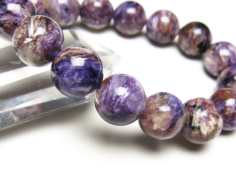 チャロアイト ブレスレット 13mm 一点物 メール便可 111-49263 【sold out】