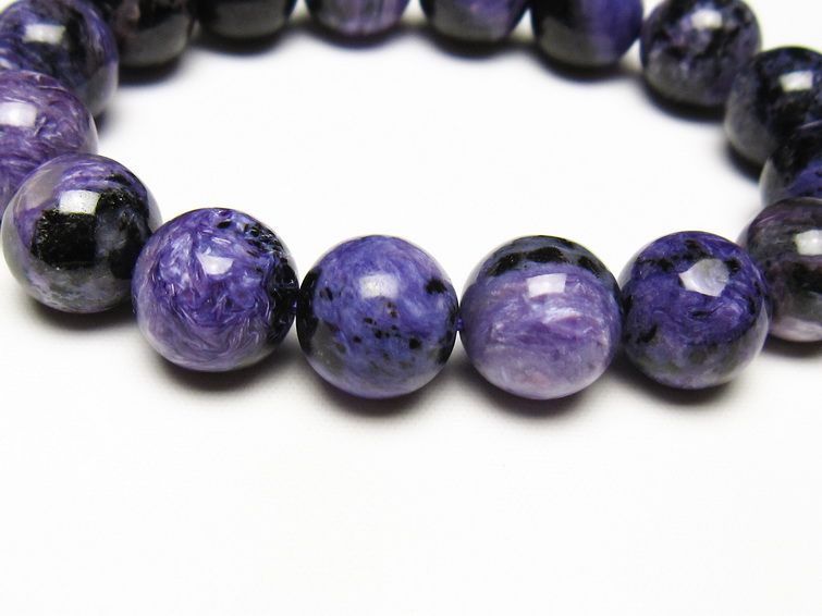 チャロアイト ブレスレット 13mm 一点物 メール便可 111-49266 【sold out】