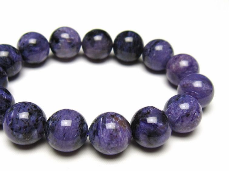 チャロアイト ブレスレット 14mm 一点物 メール便可 111-49281 [sold out]