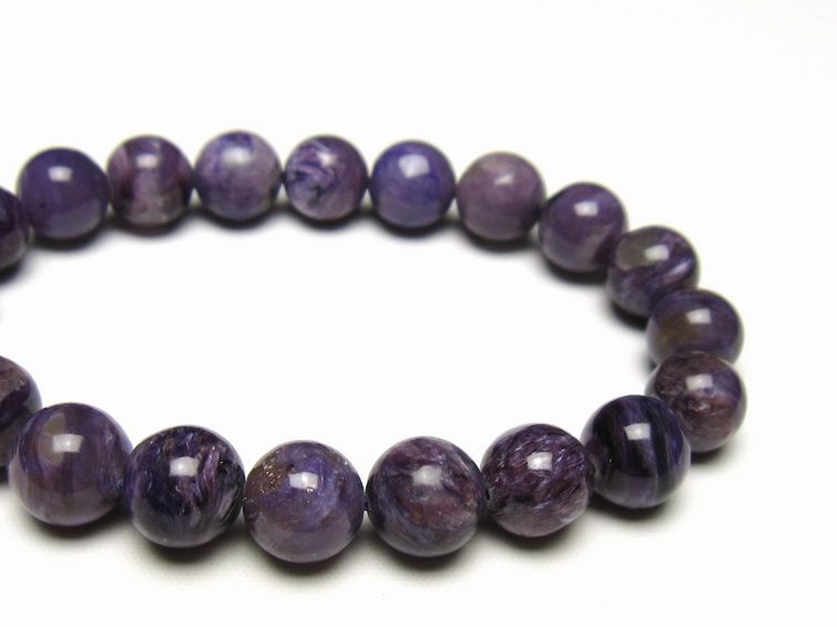 チャロアイト ブレスレット 10mm 一点物 メール便可 111-49304 [sold out]